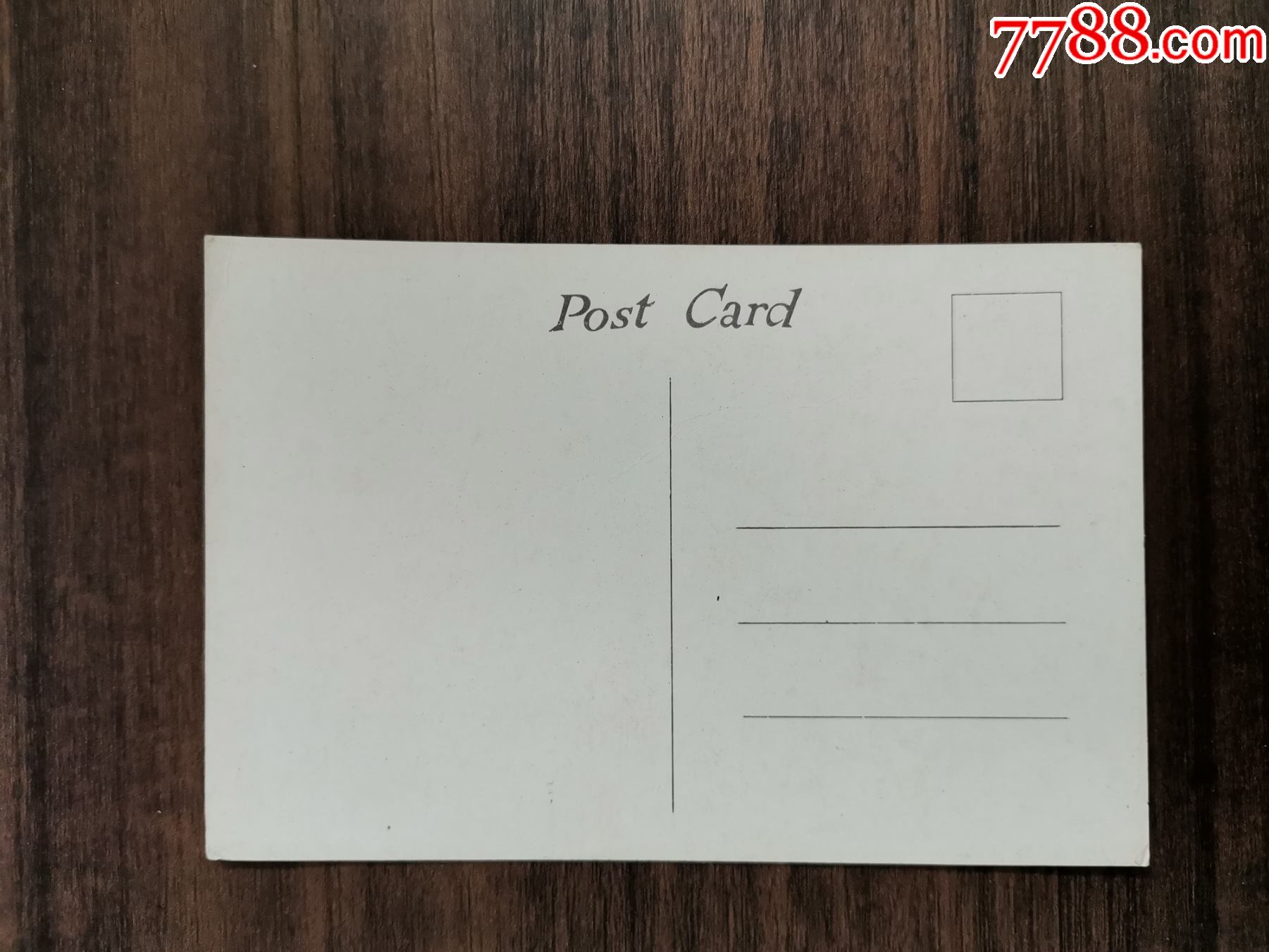 怀旧美女明信片1枚