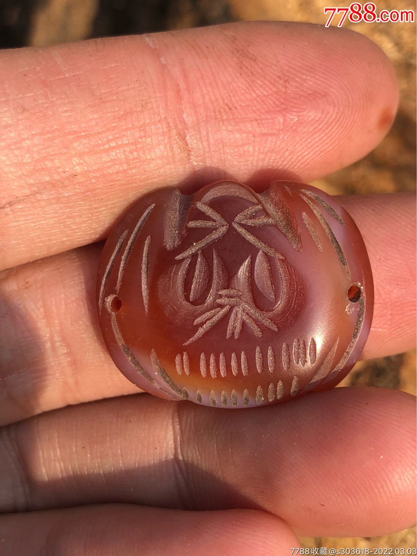 品名清代老玛瑙