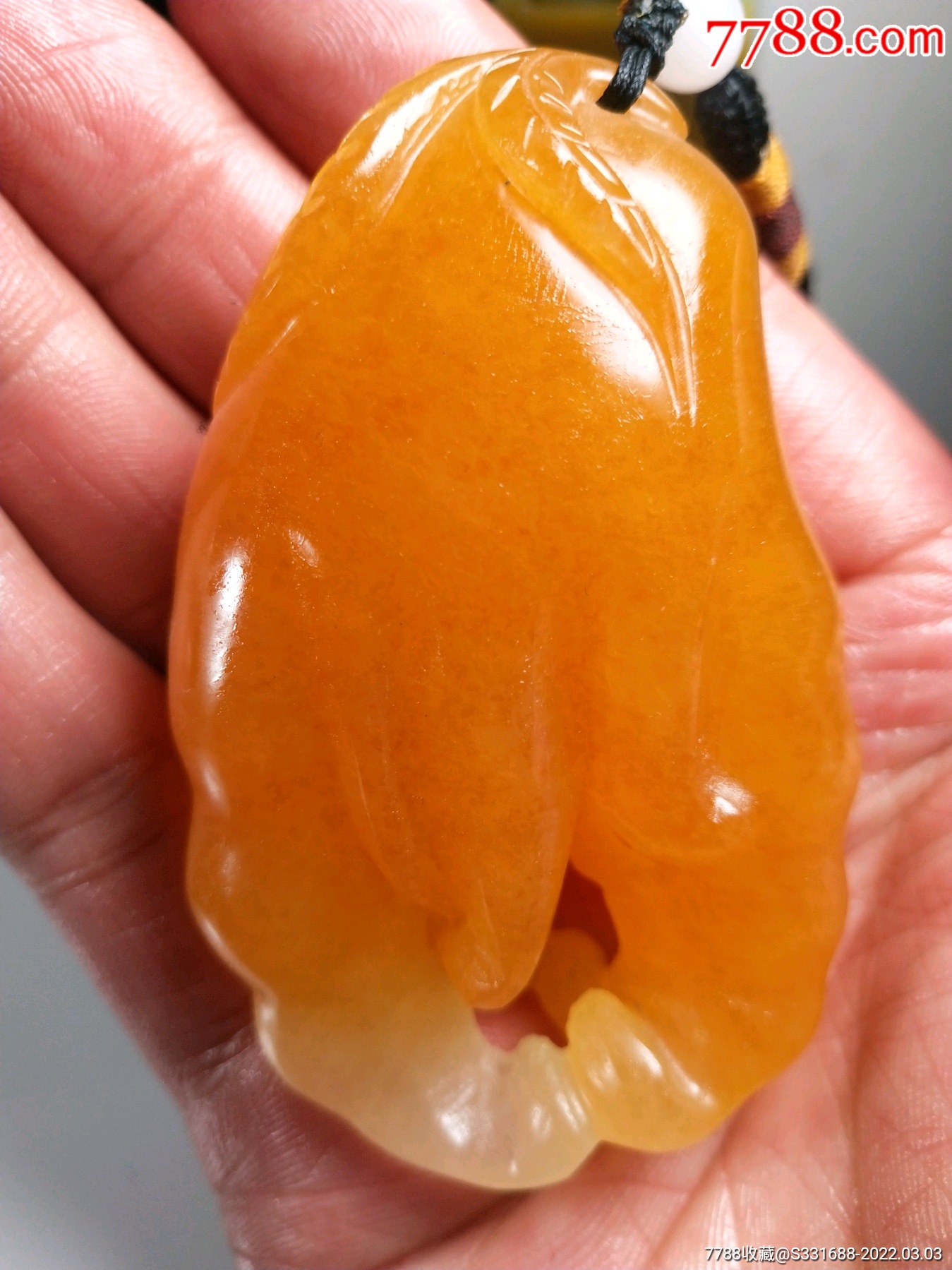 印尼金田黄佛手