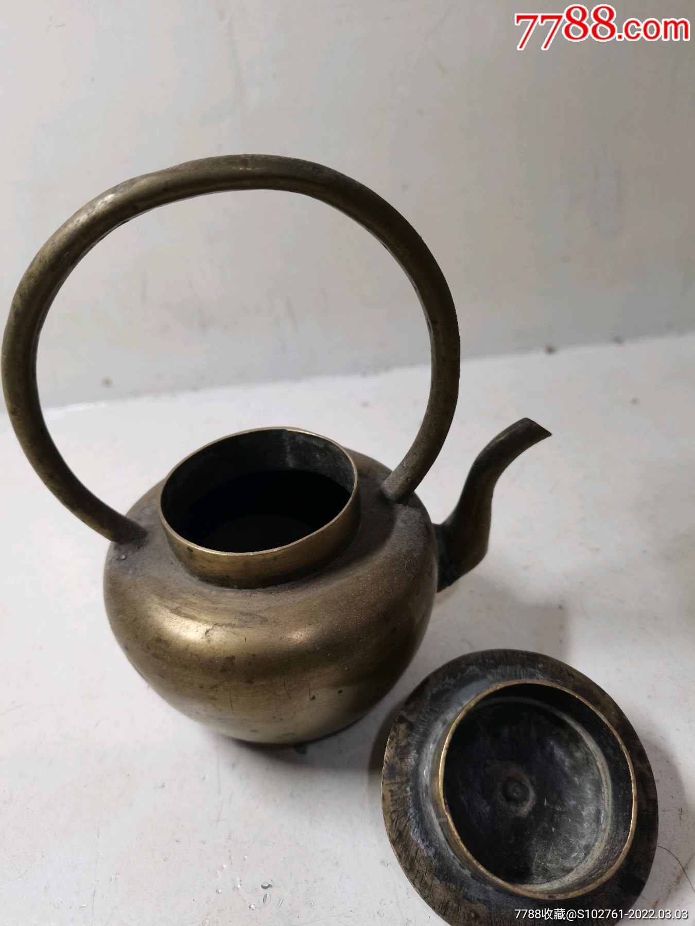 小铜酒壶-价格:288元-se85686231-铜壶/铜瓶-零售-7788小人书