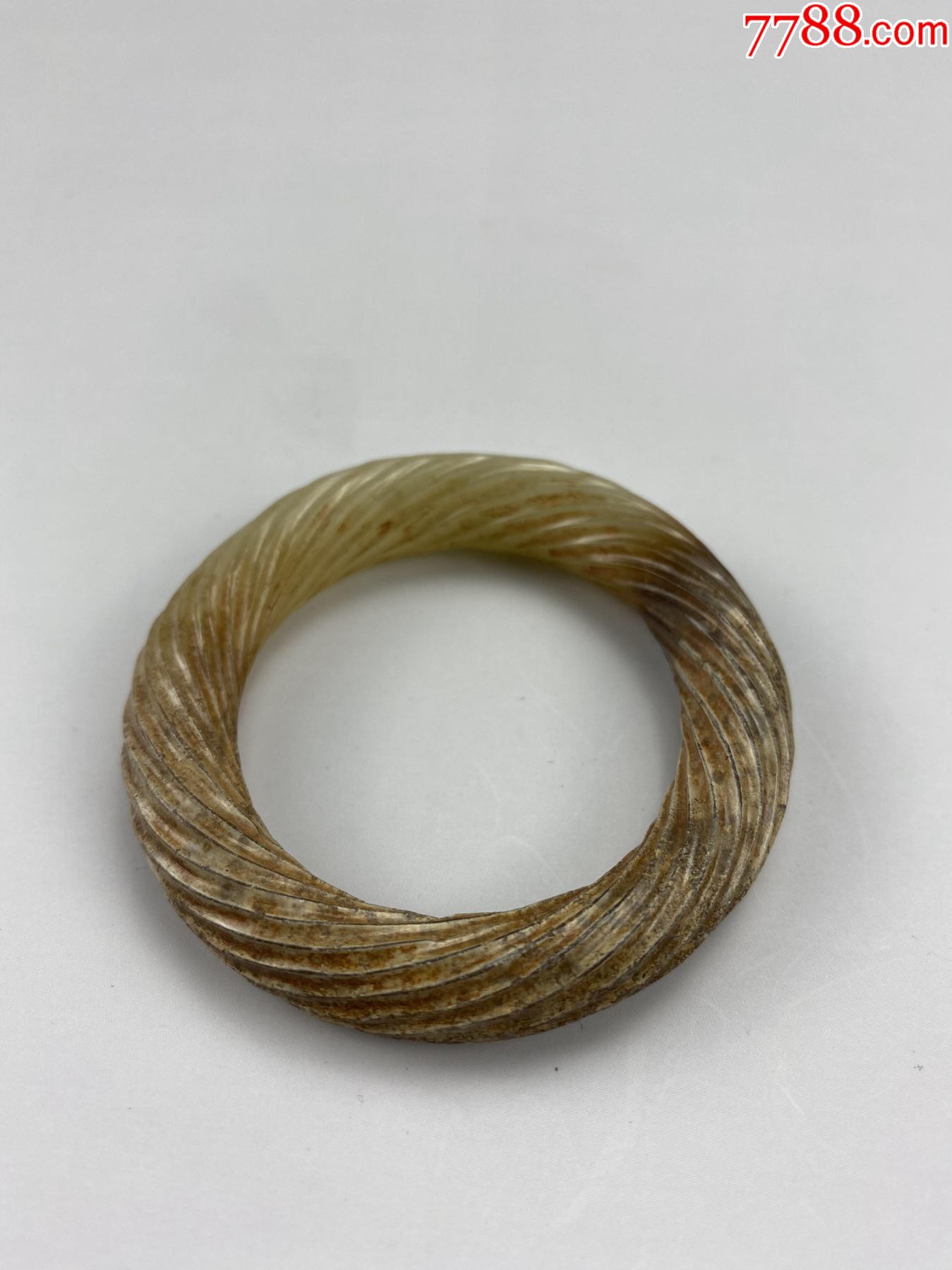 高古玉老玉古玉和田玉玉环