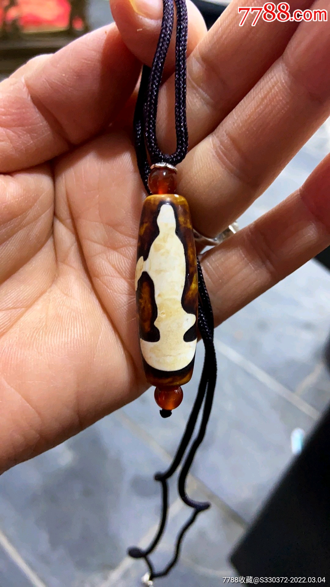 玛瑙石天珠