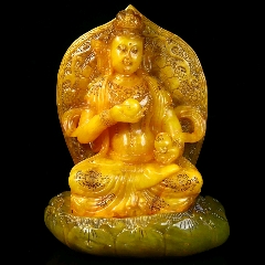 观音摆件,带底座长19.5厘米宽13.5厘