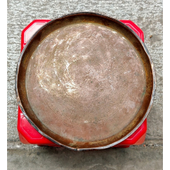錾花花卉纹铜盘(se85698797)_7788收藏__收藏热线