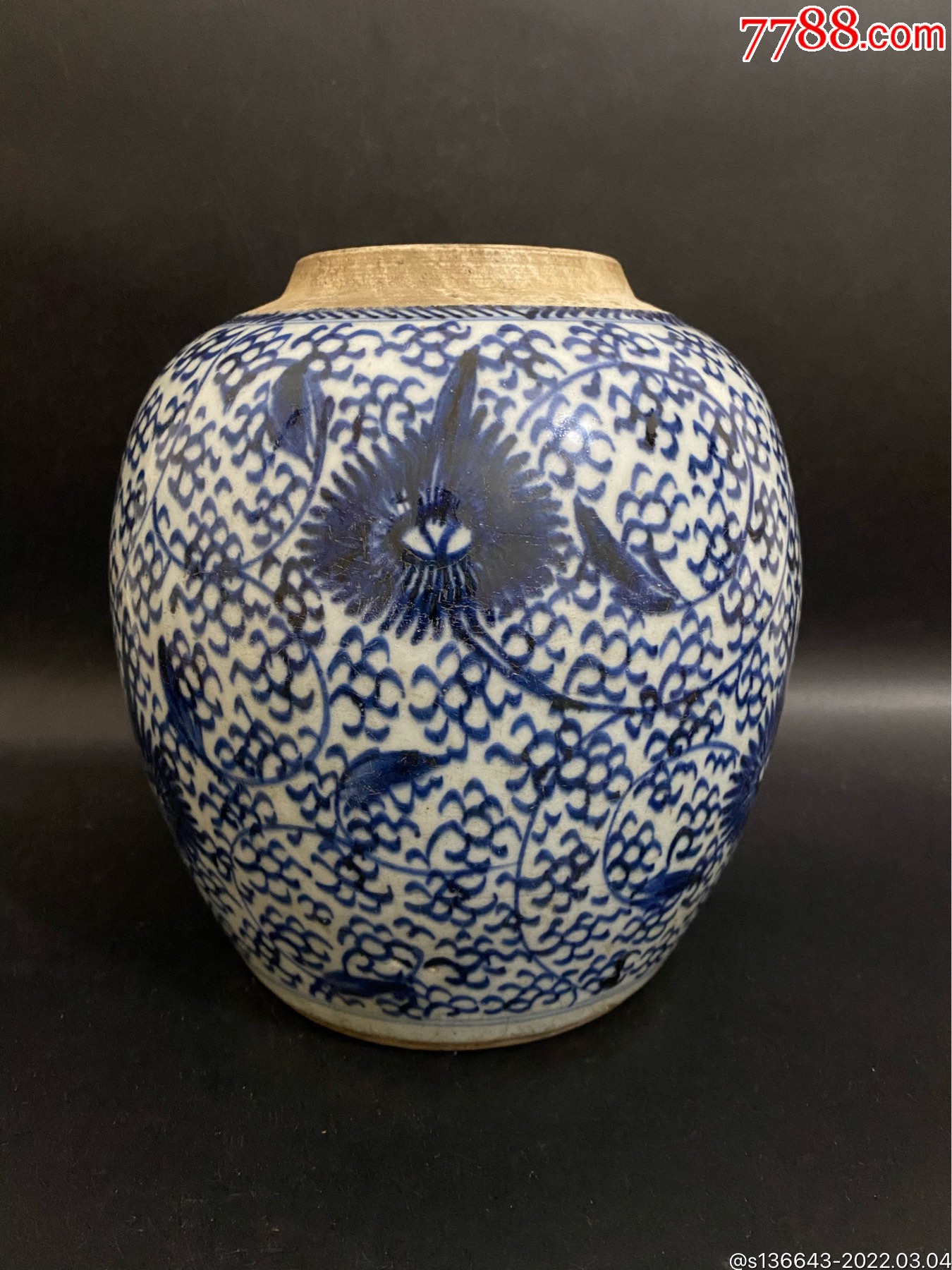 清三代青花罐_价格2880元_第1张_7788收藏__收藏热线