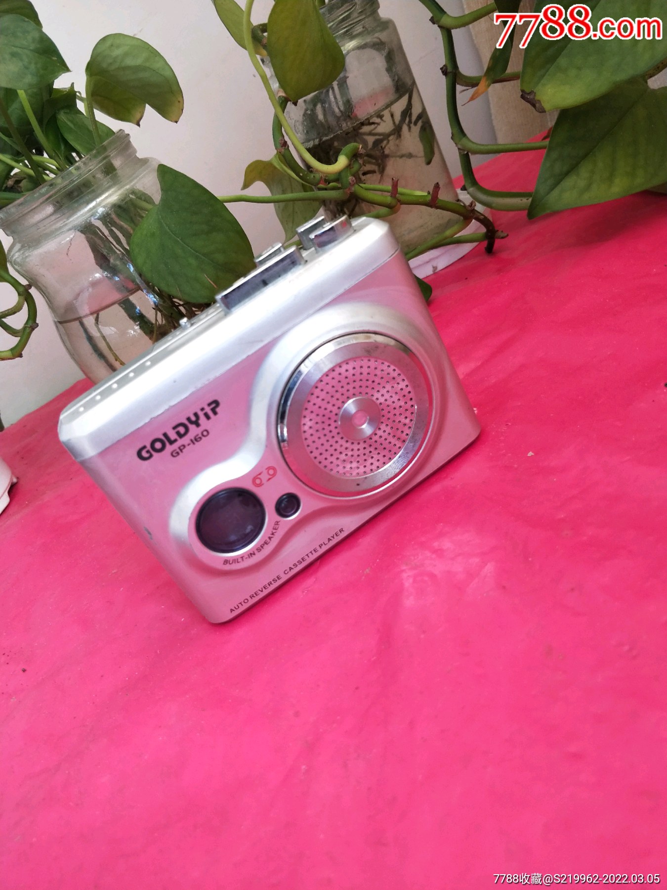 金业牌随身听_录音笔/录音机_第1张_7788陶器收藏