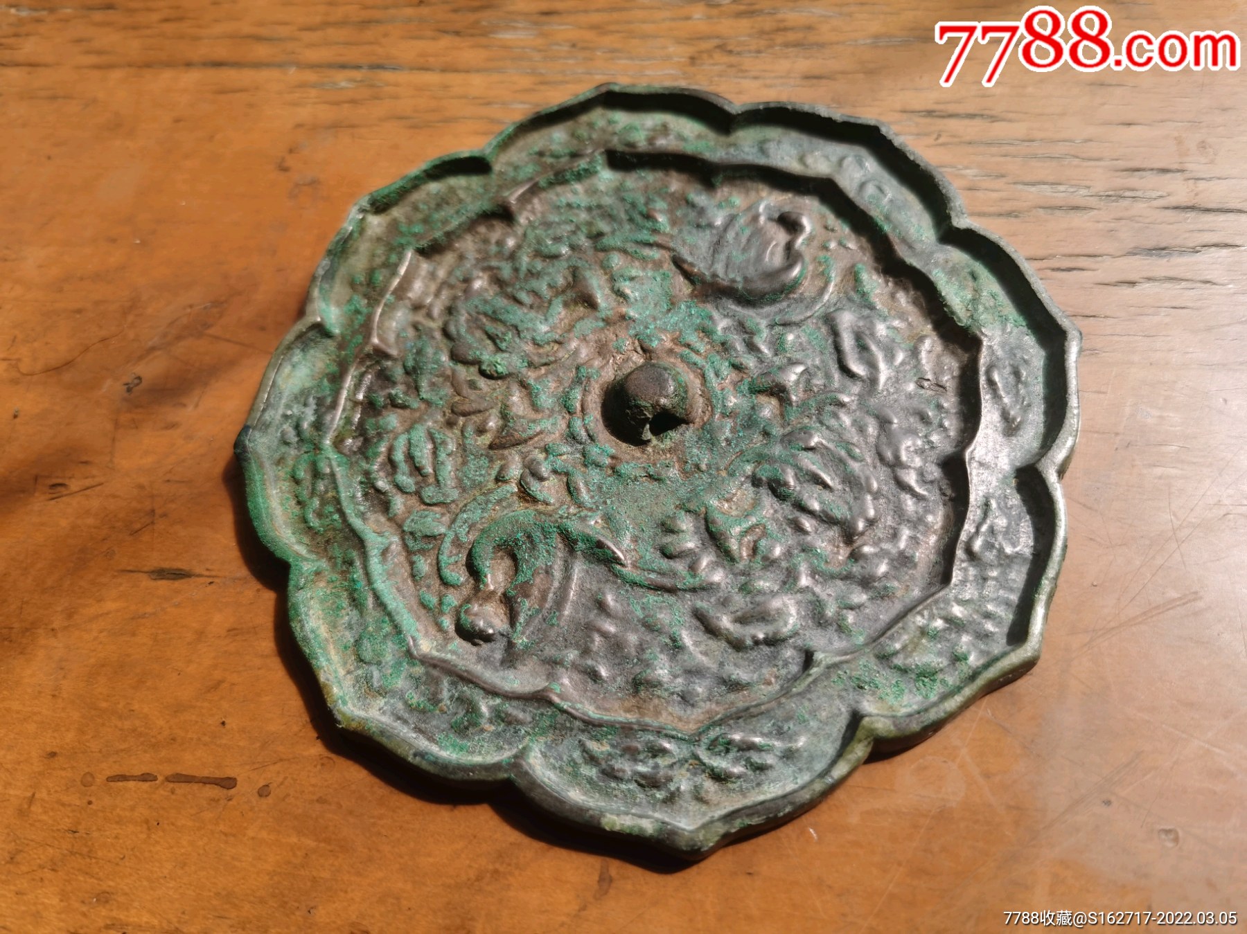 宋辽金花鸟镜_铜镜_品种图片_收藏价格_7788核雕收藏