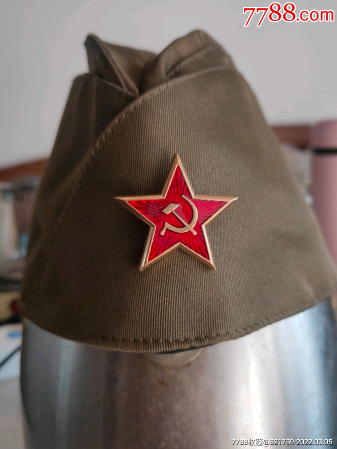 苏联船帽俄罗斯船帽m81帽子苏军船形帽