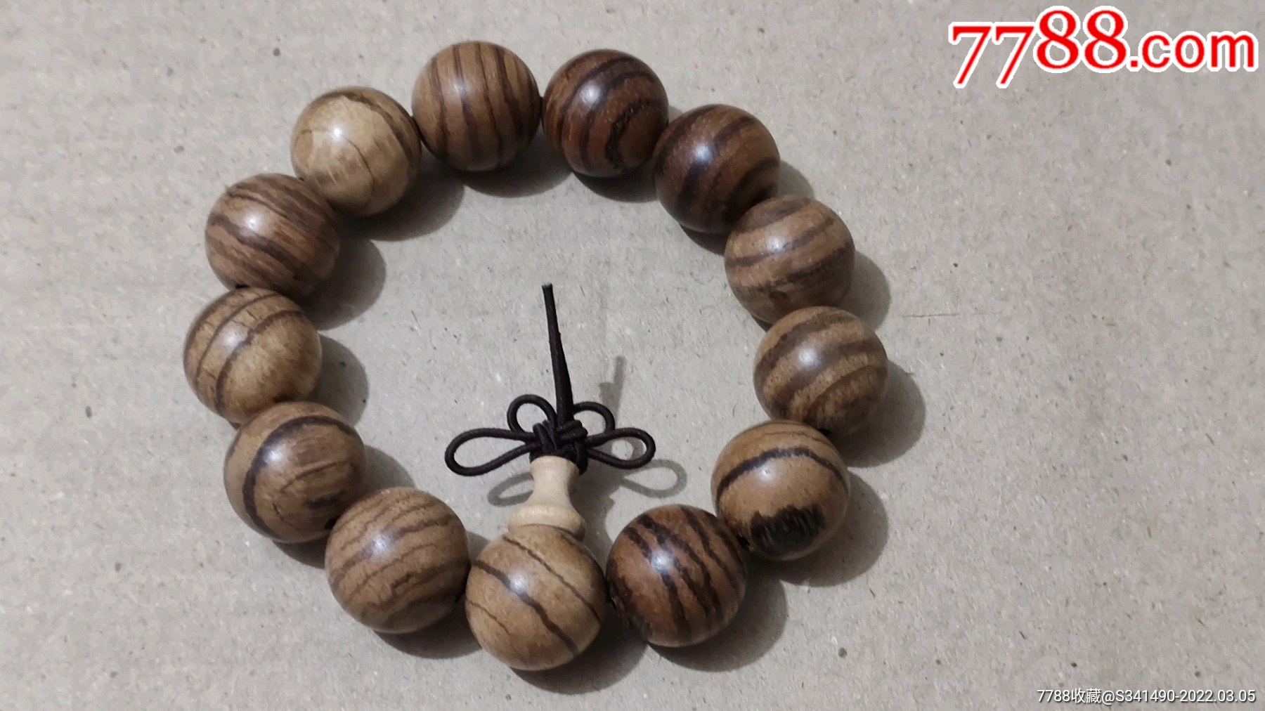 虎皮纹手串不知道什么木质