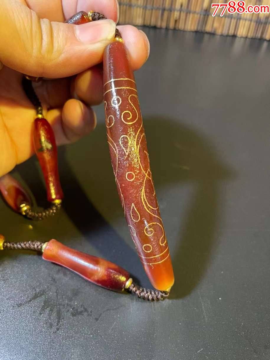 玛瑙镶金丝挂件-价格:900元-se85718675-玛瑙-零售-7788小人书