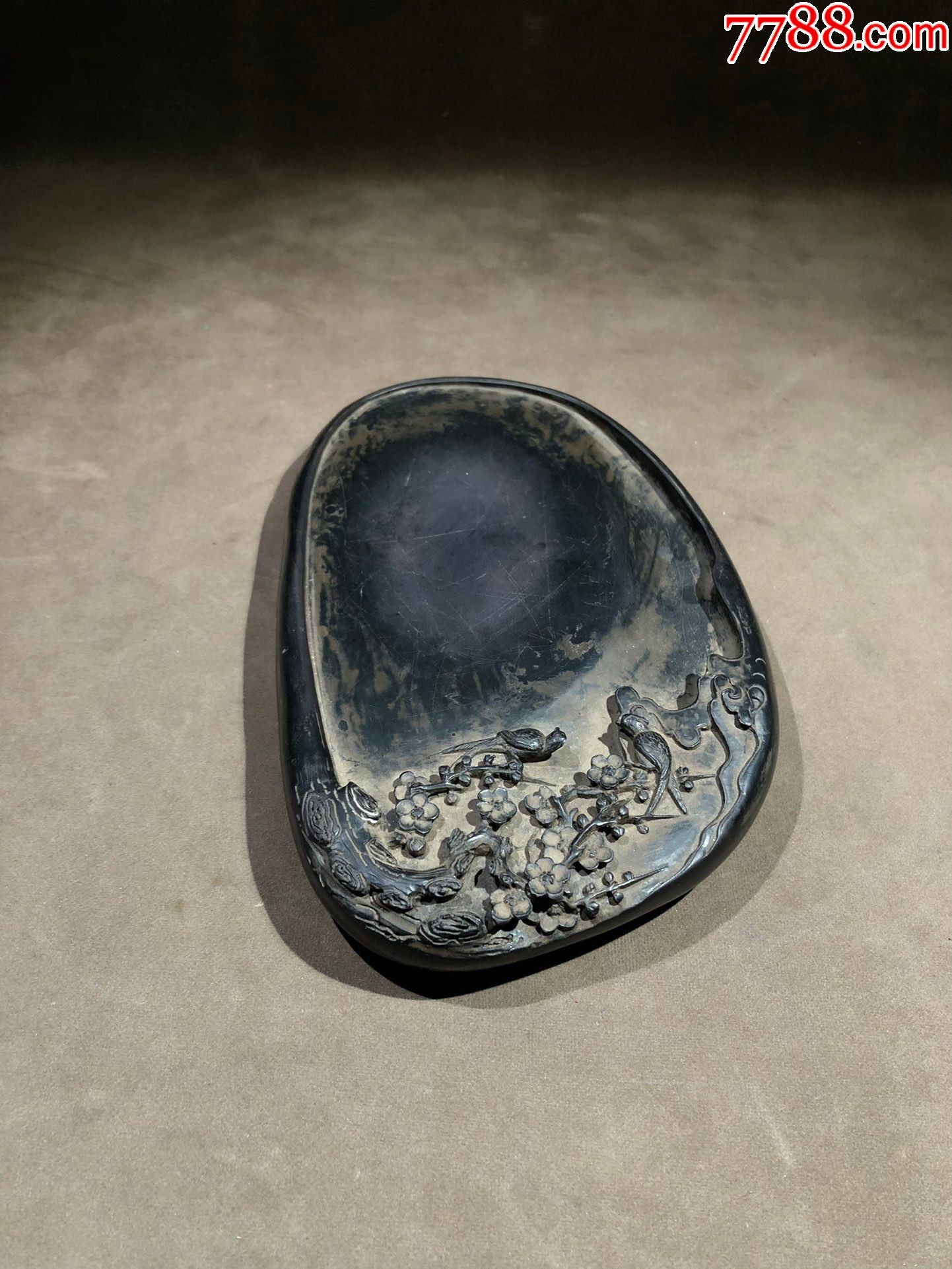 名家"吴凤藻"喜上眉梢端砚,-价格:3600元-se85719099-其他砚台-零售