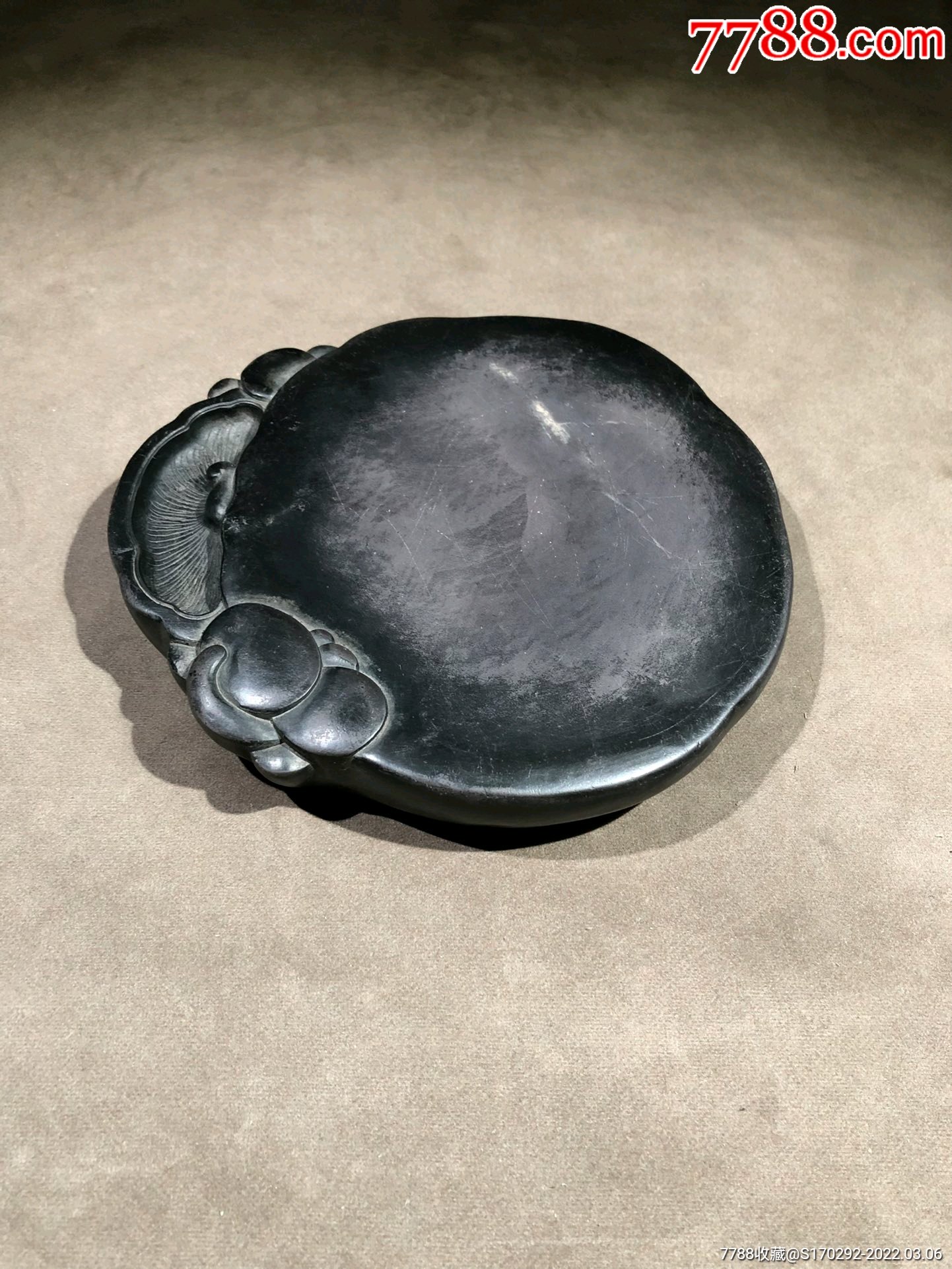 清代,蘑菇砚台_价格4500元_第1张_7788收藏__收藏热线