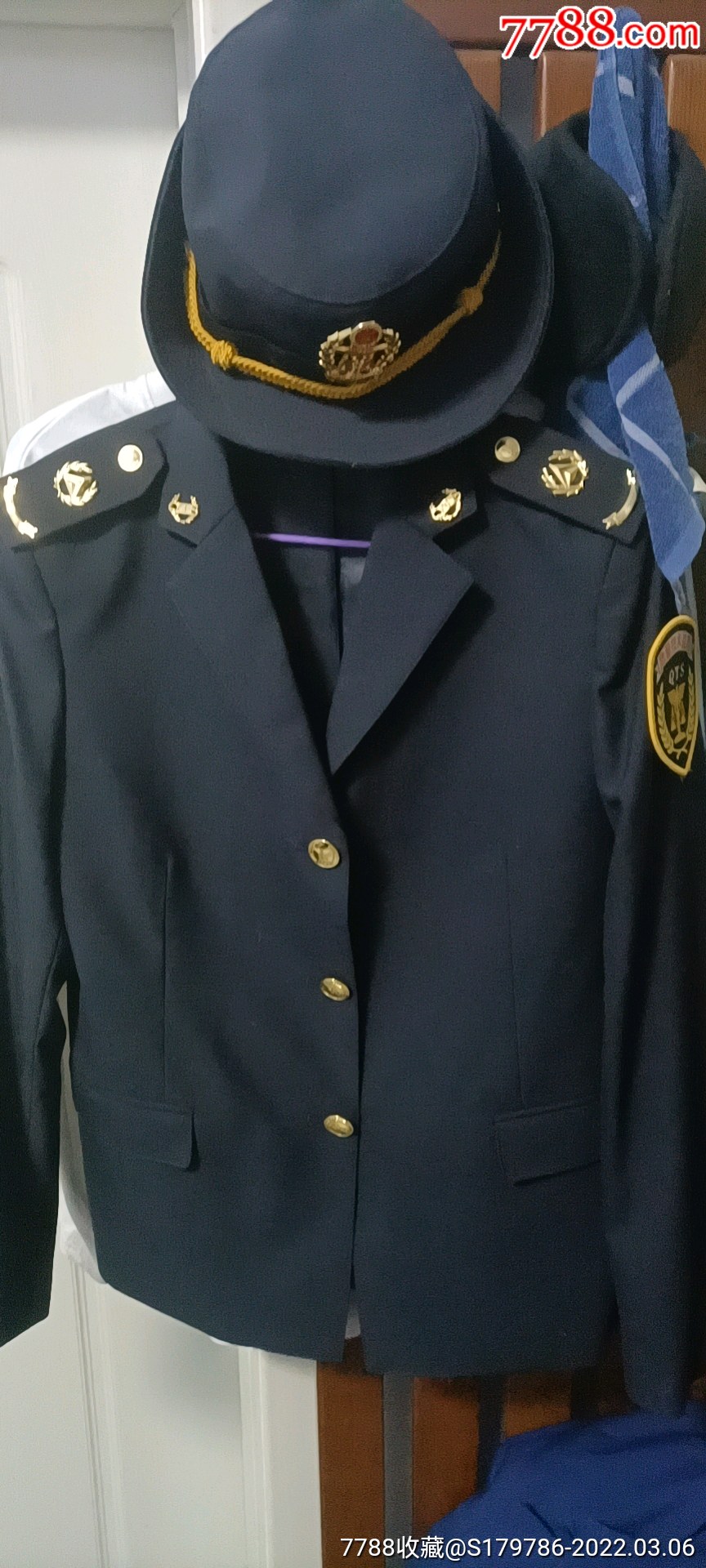 质量技术监督女制服上衣一件帽子一顶全新上衣17088帽子57