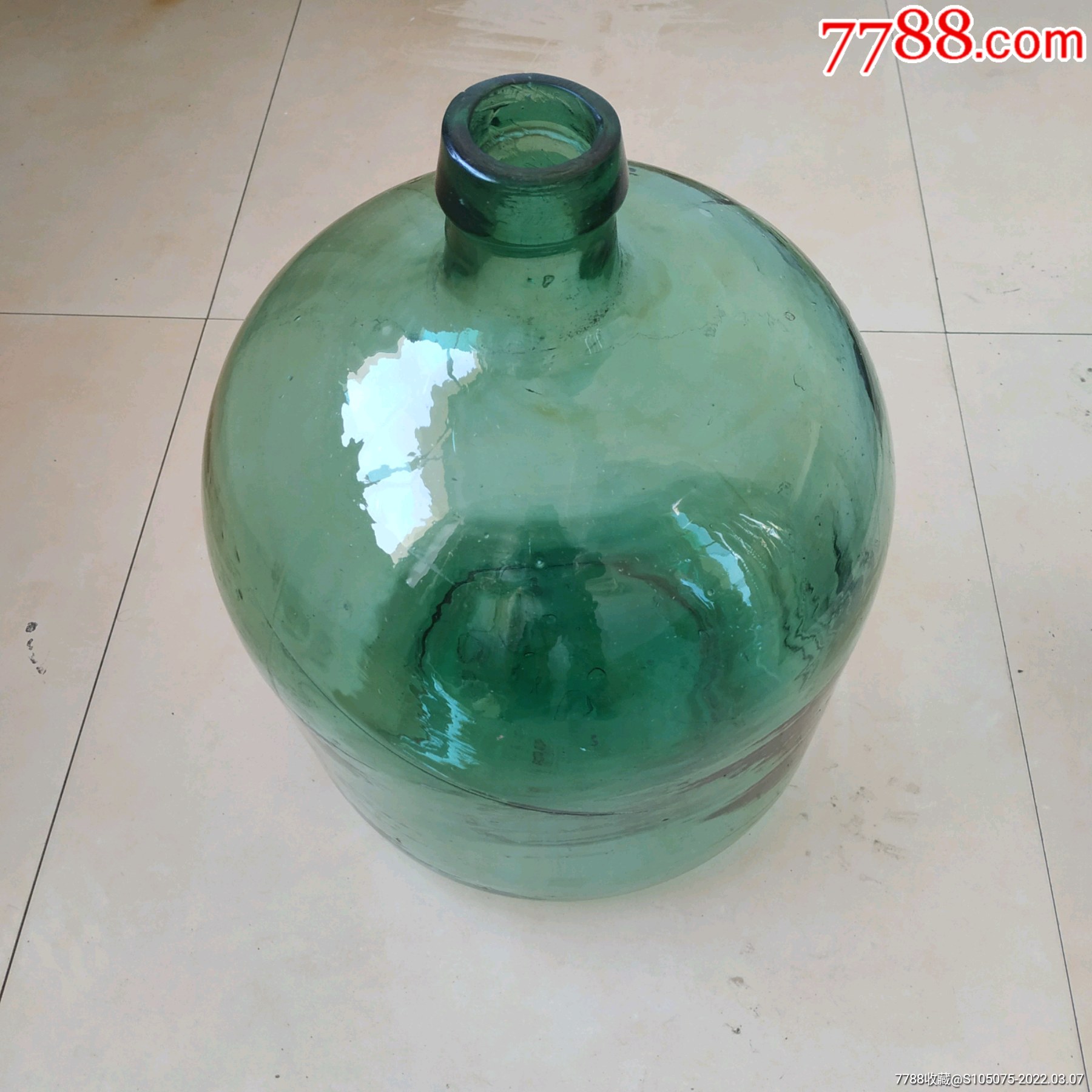 民国特大号玻璃瓶花瓶酒瓶油瓶