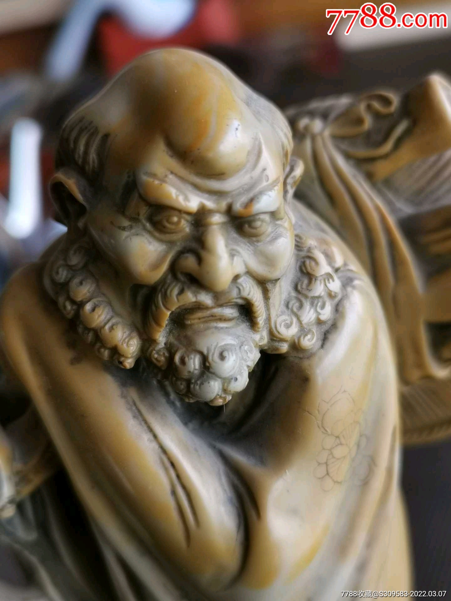 清代寿山石达摩