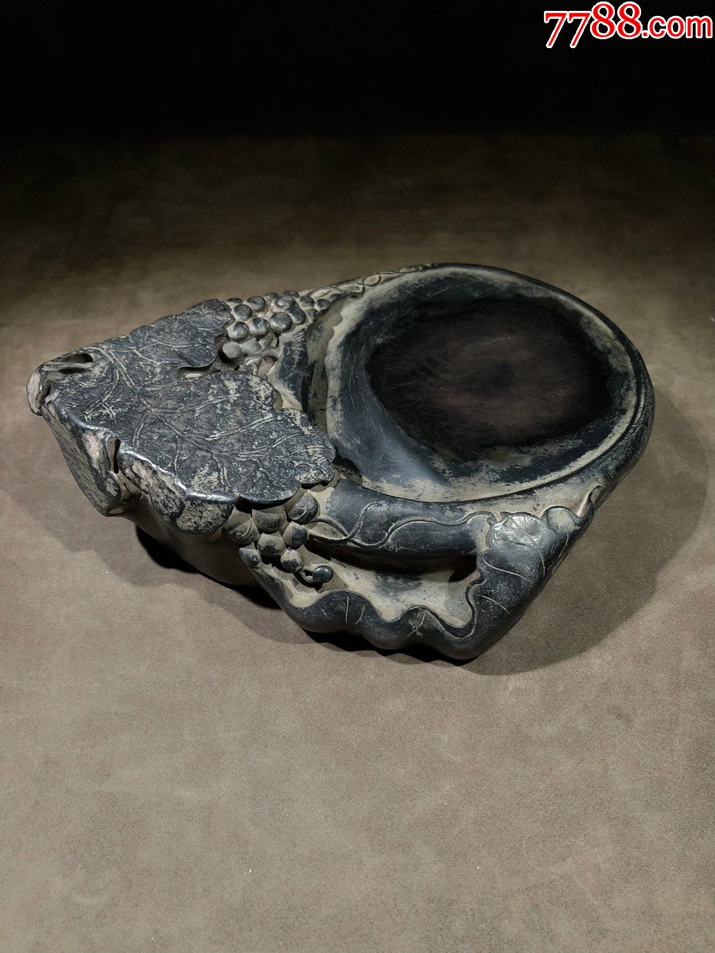 名家"刘德六"子孙满堂端砚-价格:6000元-se85788402-其他砚台-零售