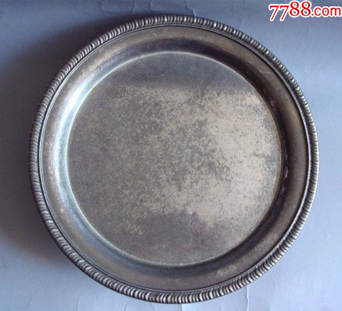 收藏品欧洲西洋金属盘子zyta982347