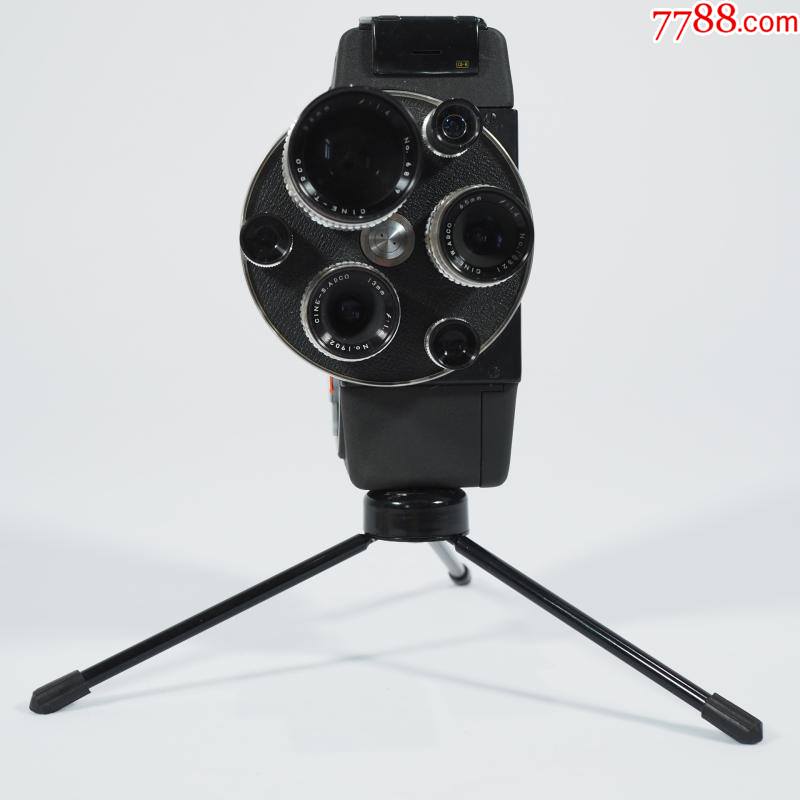 怀旧古董相机arco老式8毫米8mm电影胶片摄影机发条工作怀旧老物件