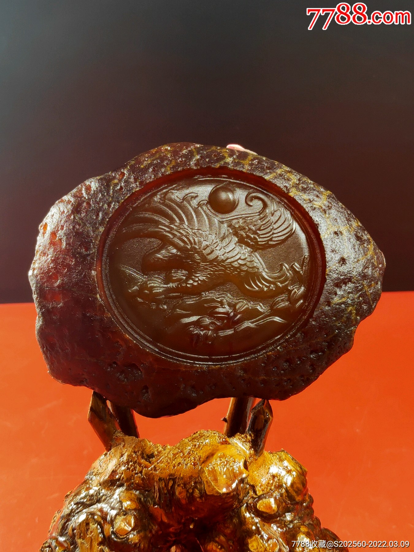 大展宏图玛瑙摆件37063