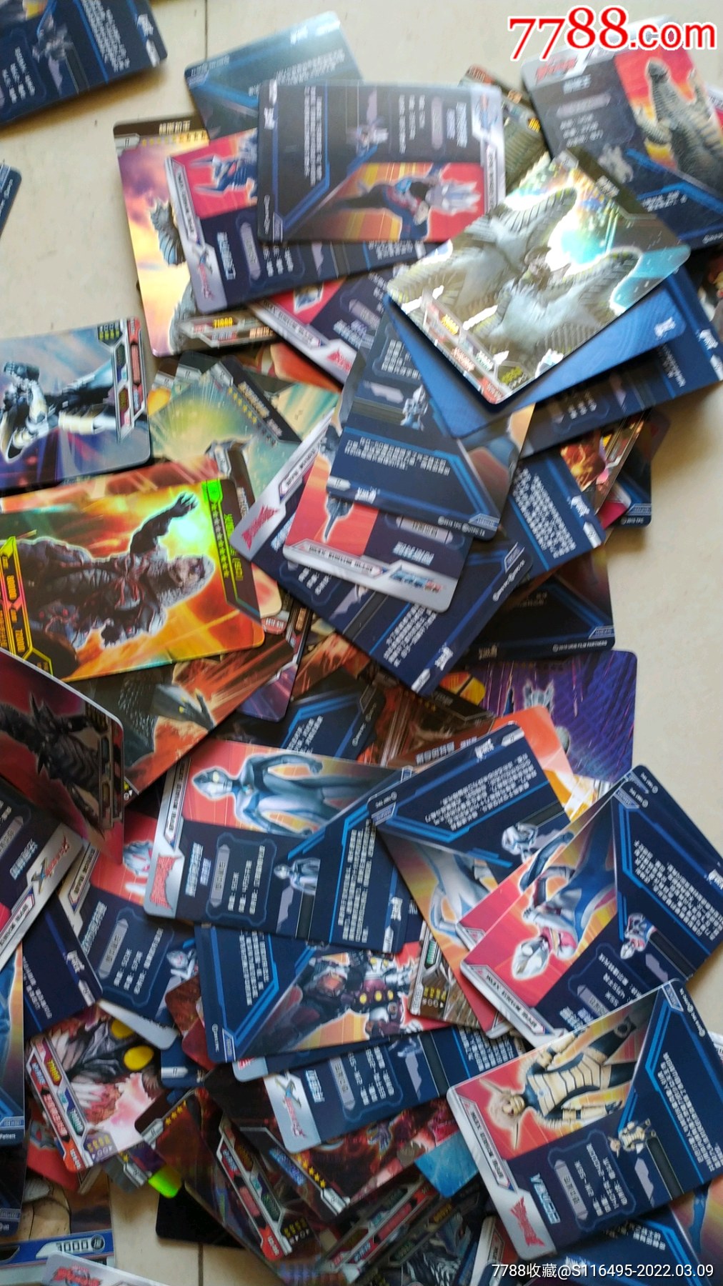 奥特曼卡500多张有重复的
