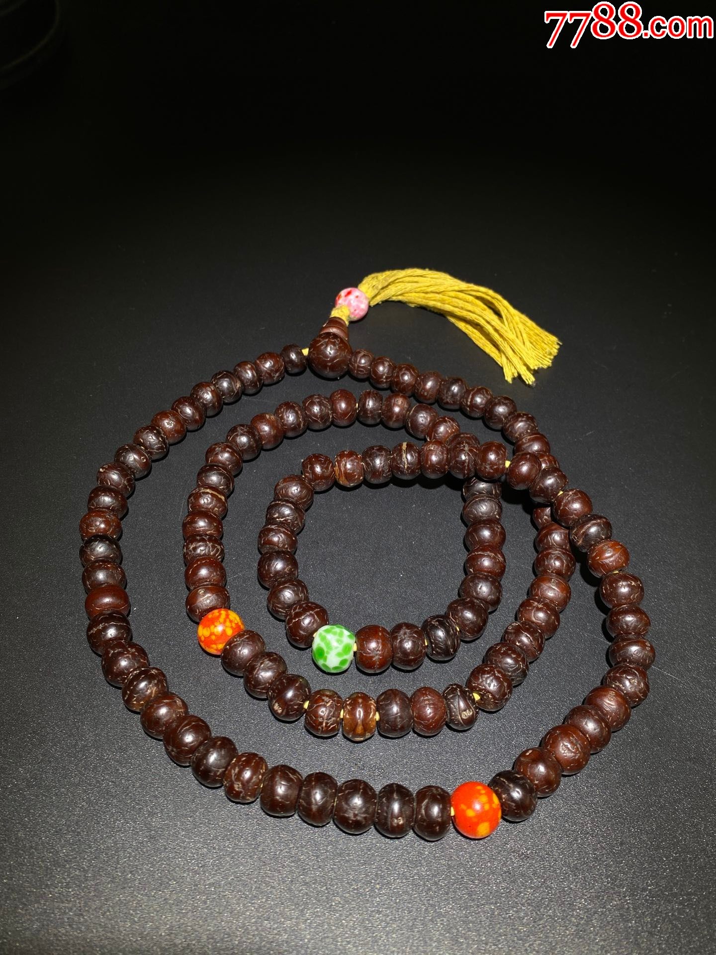 老凤眼菩提108颗念珠