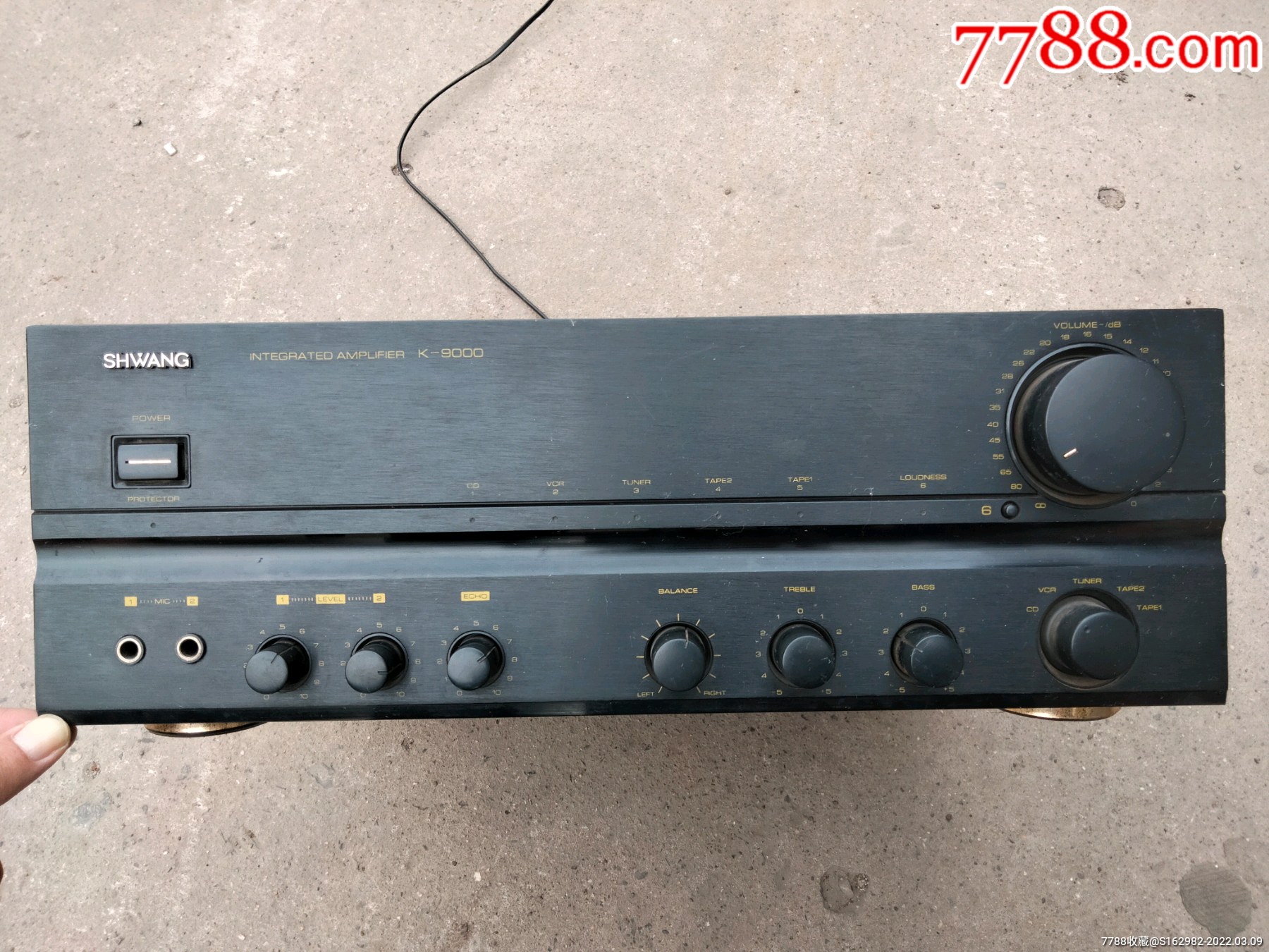 声王牌k9000型功放机