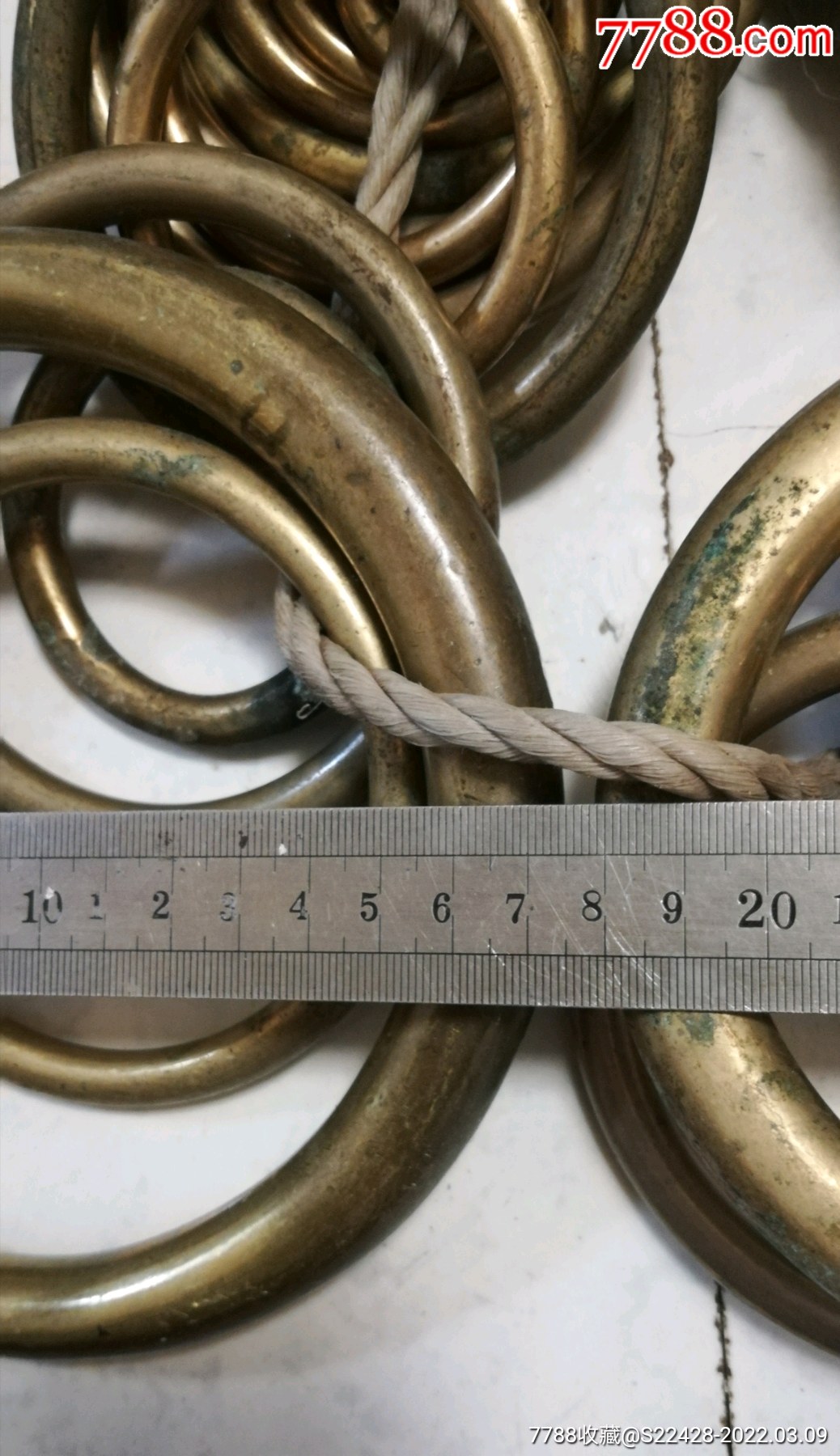 特大老铜圈一堆