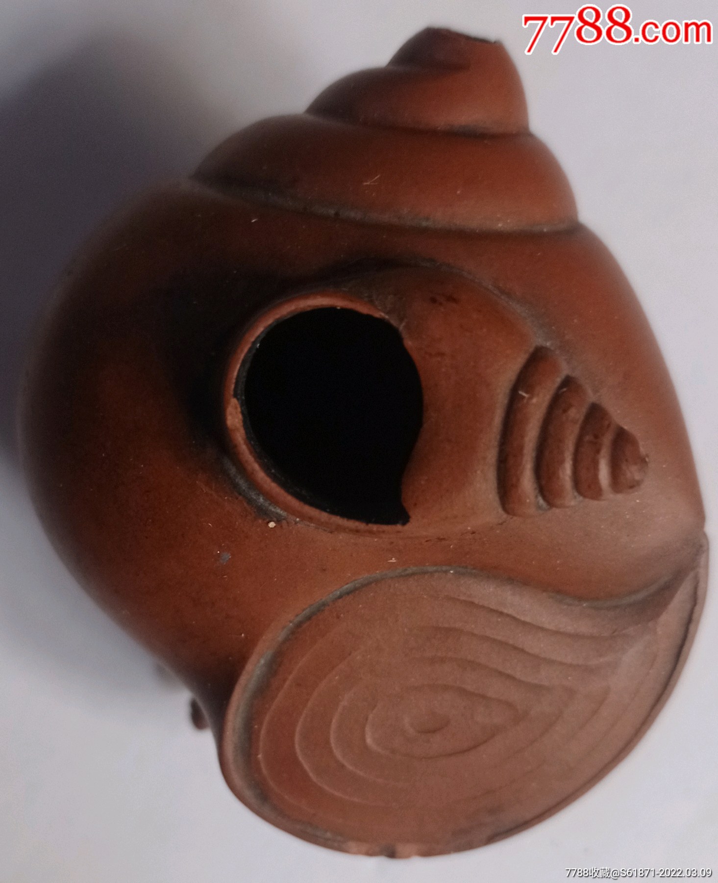 民国时期,田螺造型紫砂水滴-价格:5000元-se85816671-其他紫砂-零售