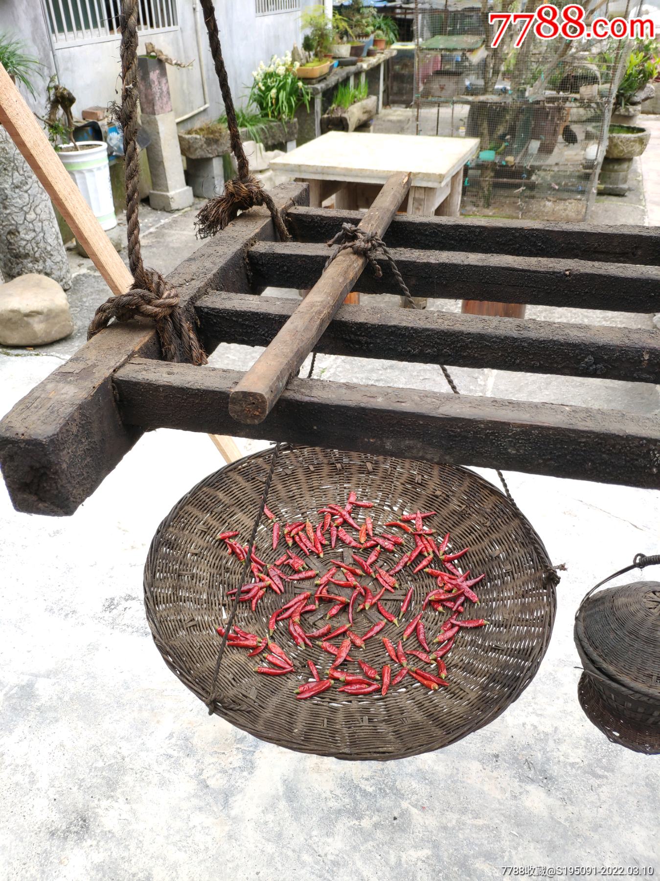 火塘老炕架熏腊肉工具影视道具