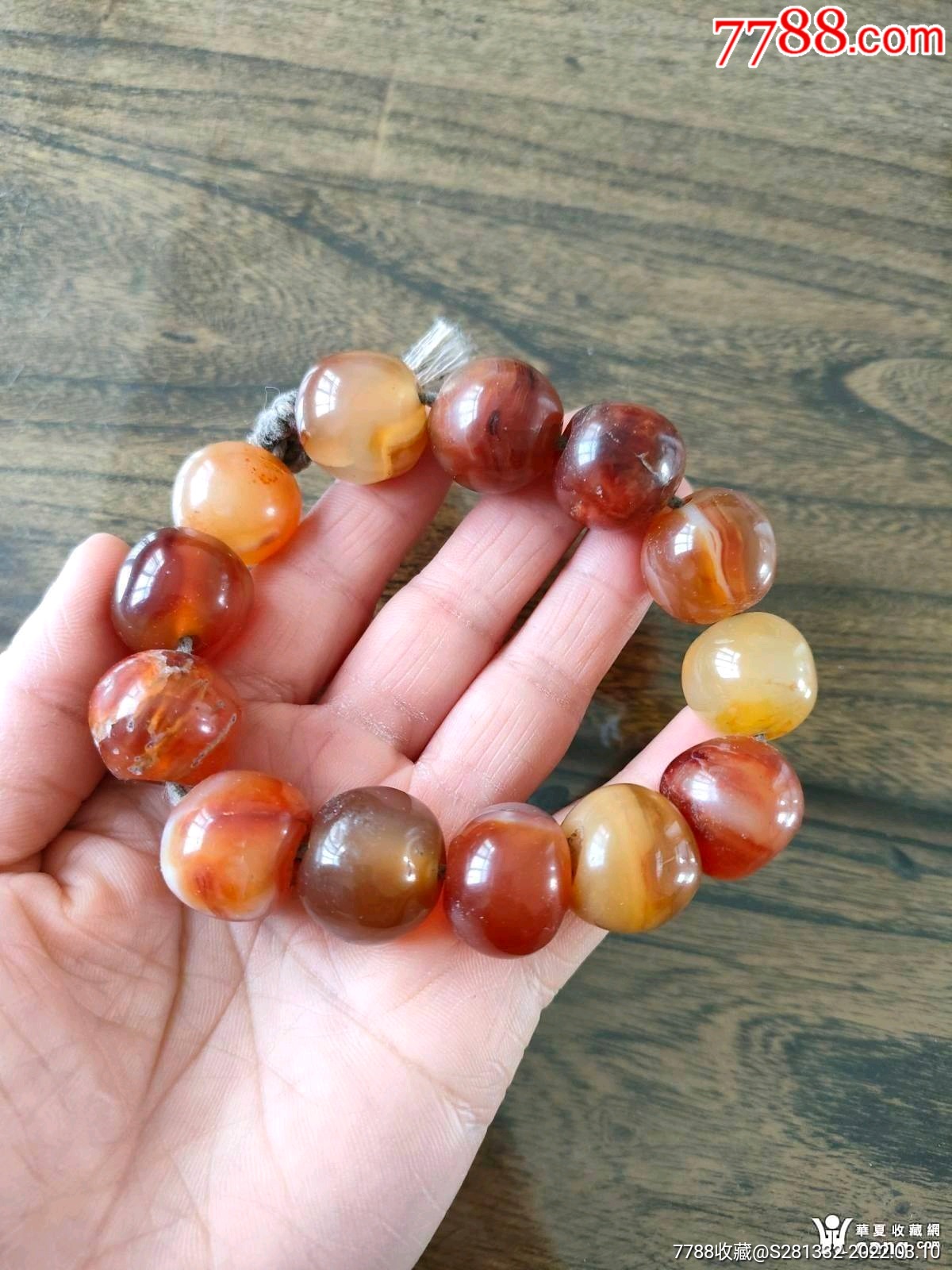 冰糖老玛瑙珠子一串,_价格698元_第1张_7788收藏__收藏热线