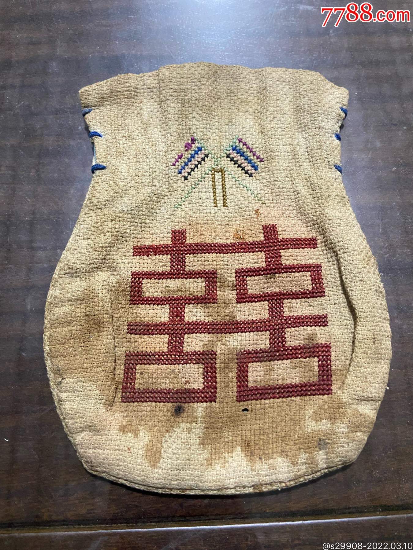 民国双旗图案袋子-价格:1000元-se85827783-褡裢/布包/布袋-零售-7788