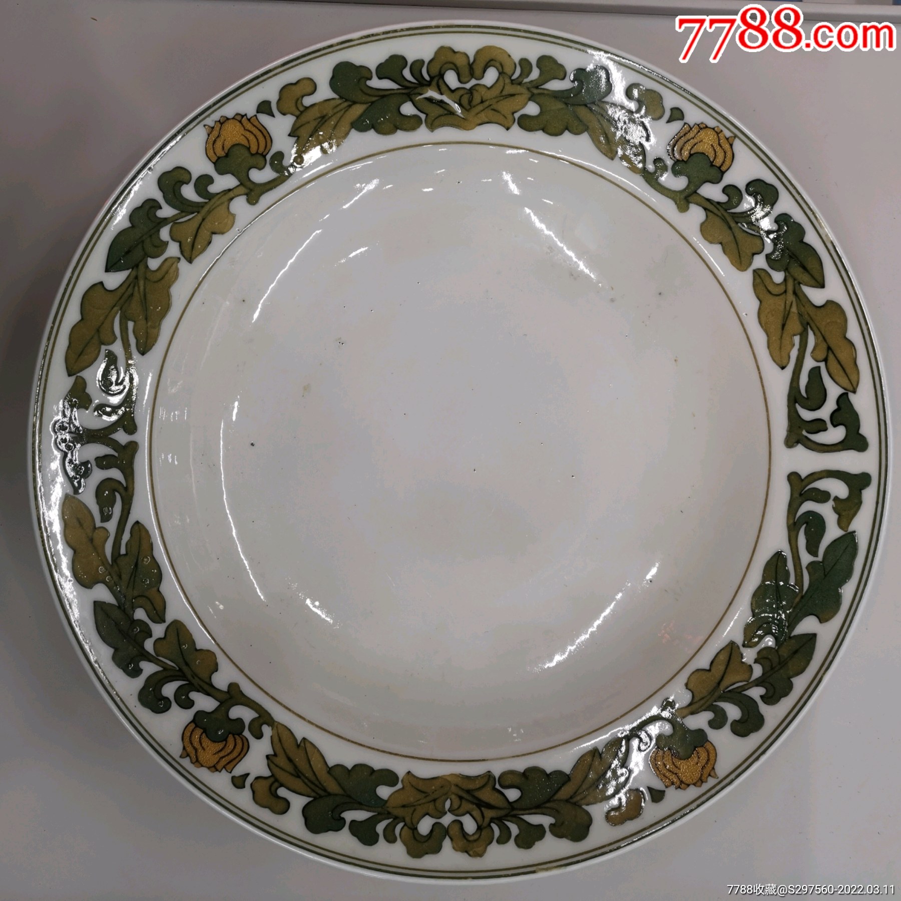 湖南醴陵釉下彩绘盘