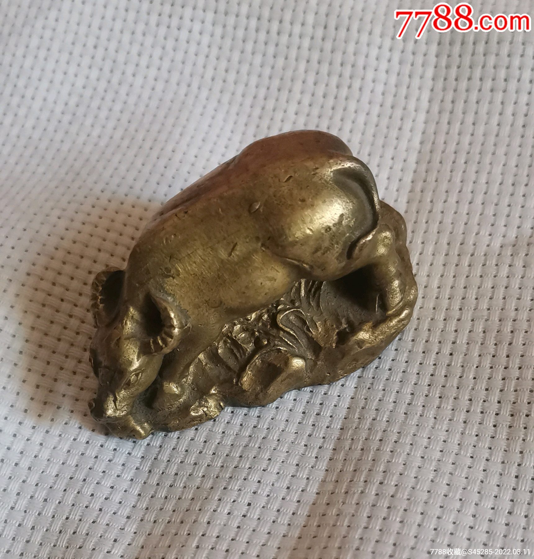 精致铜牛摆件_价格20元_第1张_7788收藏__收藏热线
