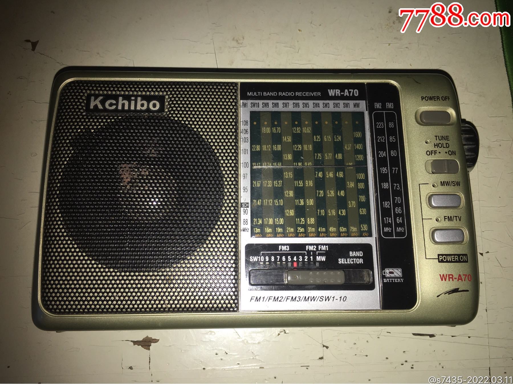 凯隆收音机wra70