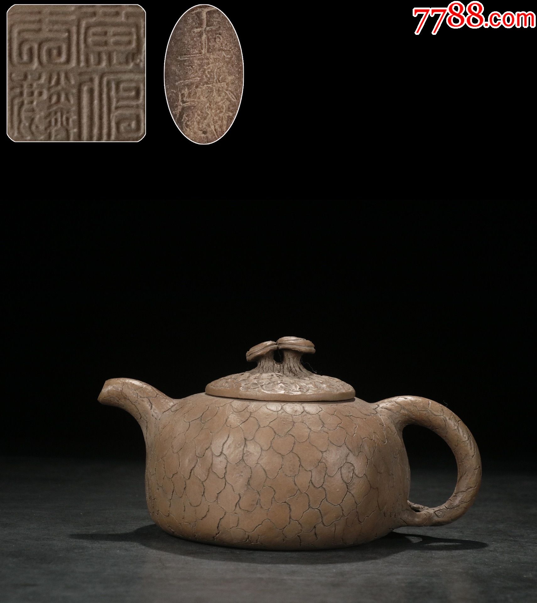 【灵芝壶】【黄玉麟】-价格:2800元-se85849330-紫砂壶-零售-7788收藏