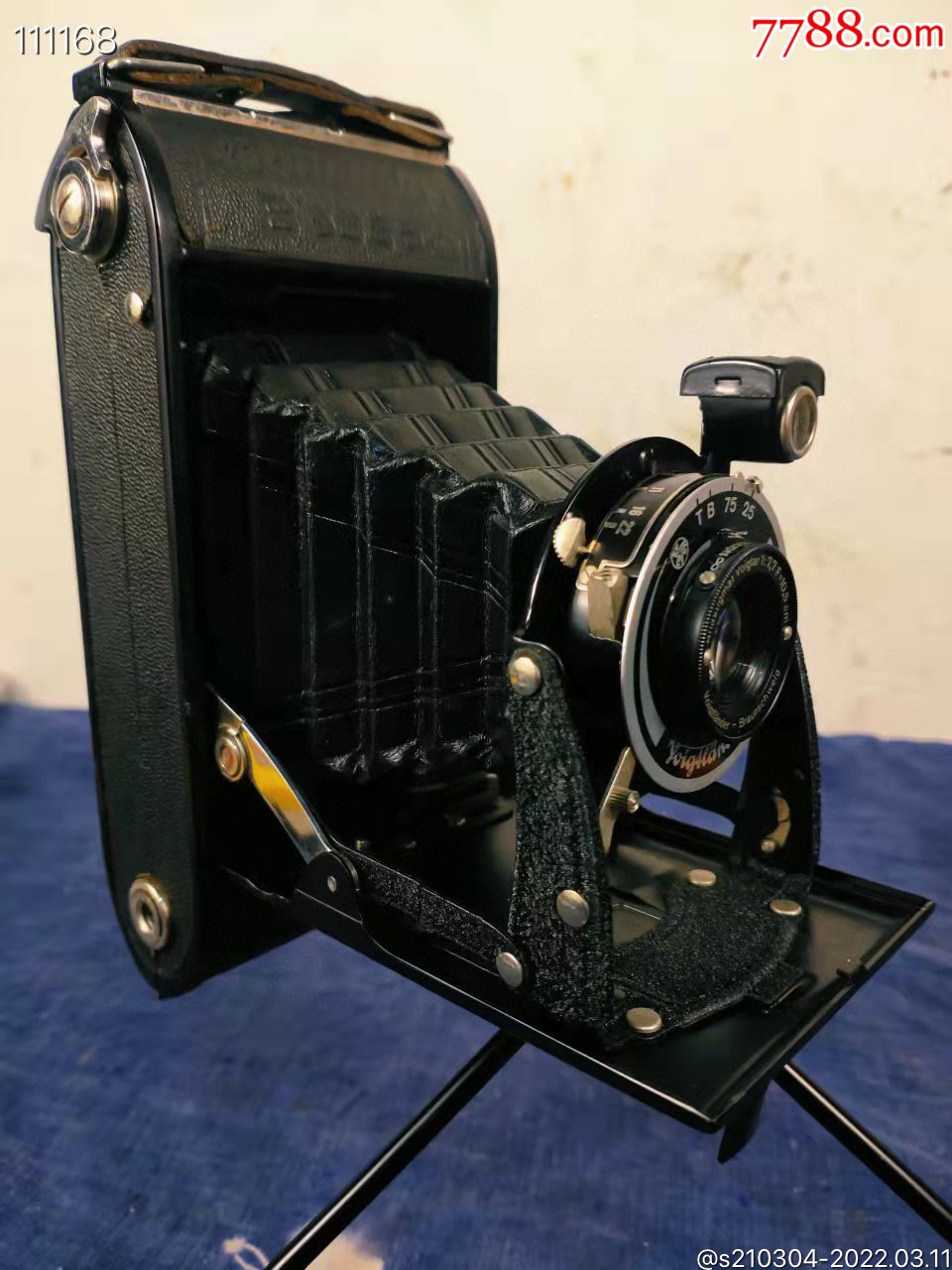 民国后期30年代德国福伦达bessa69折叠中画幅相机百年德国品牌老相机