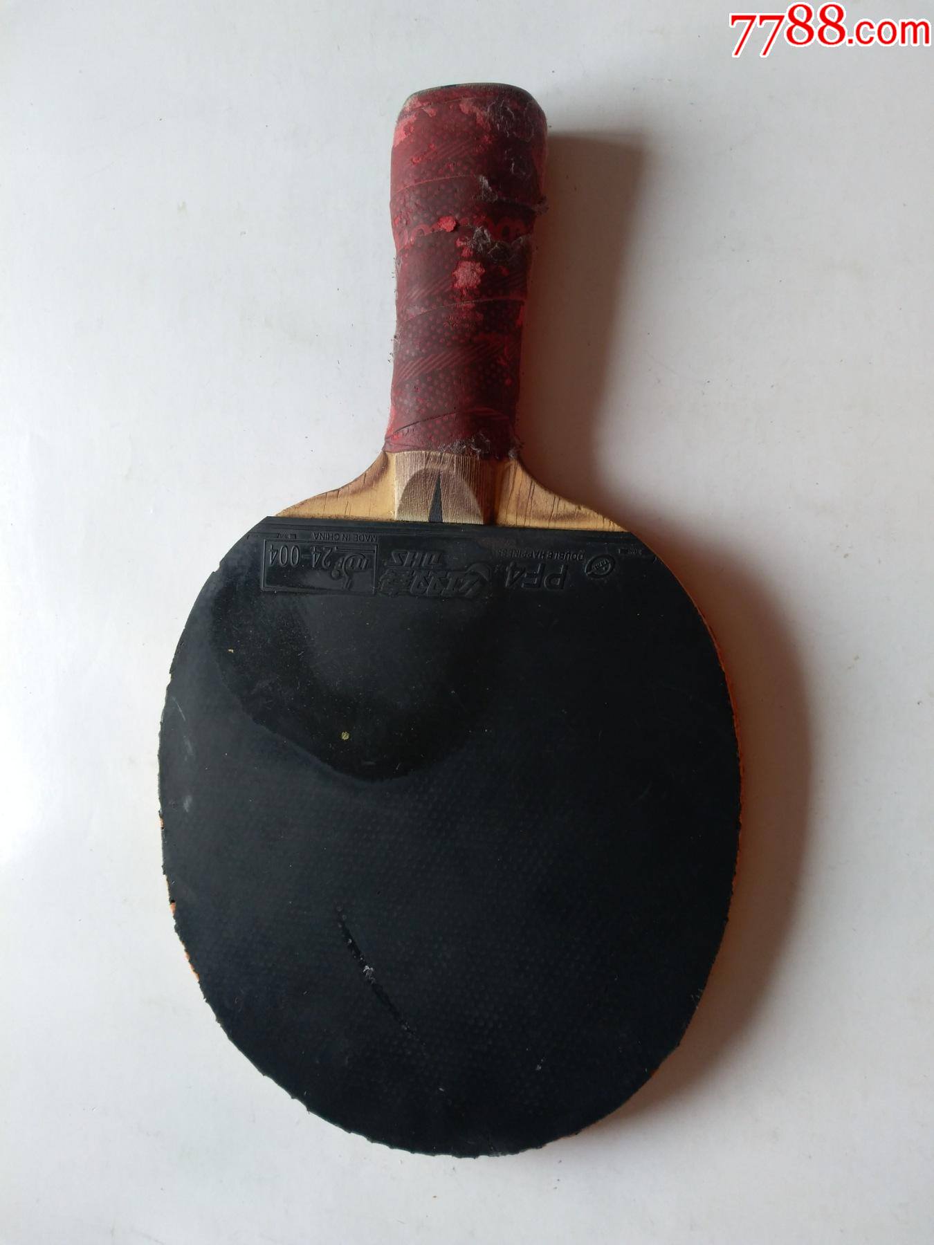 pf4红双喜球拍加厚稀少点图可放大