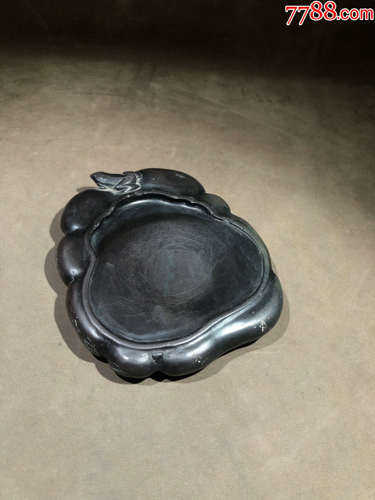 名家曾熙财源广进端砚