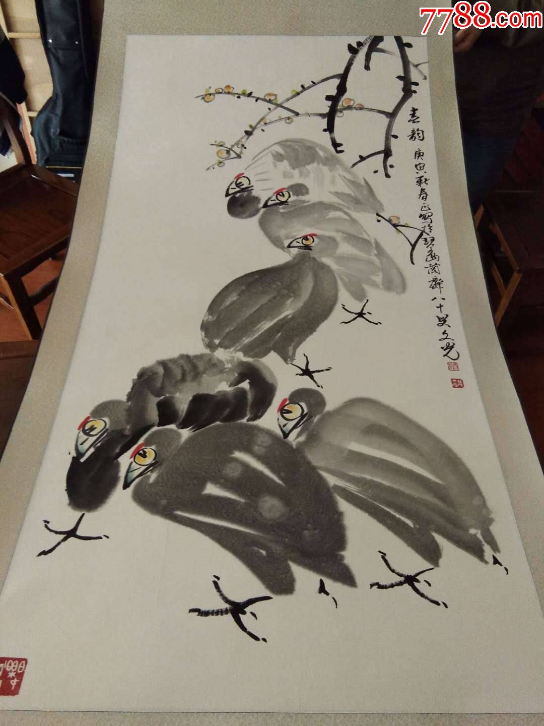 中原书画院国画特别金奖中国美协青岛著名书画家张文光精美大写意画作