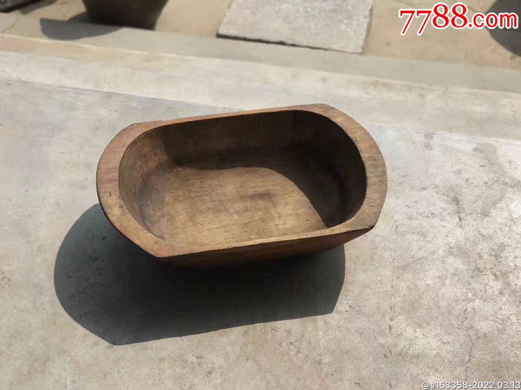 栗木;一木整挖,元宝盆,-价格:750元-se85883006-木桶/木盆-零售-7788收藏__收藏热线