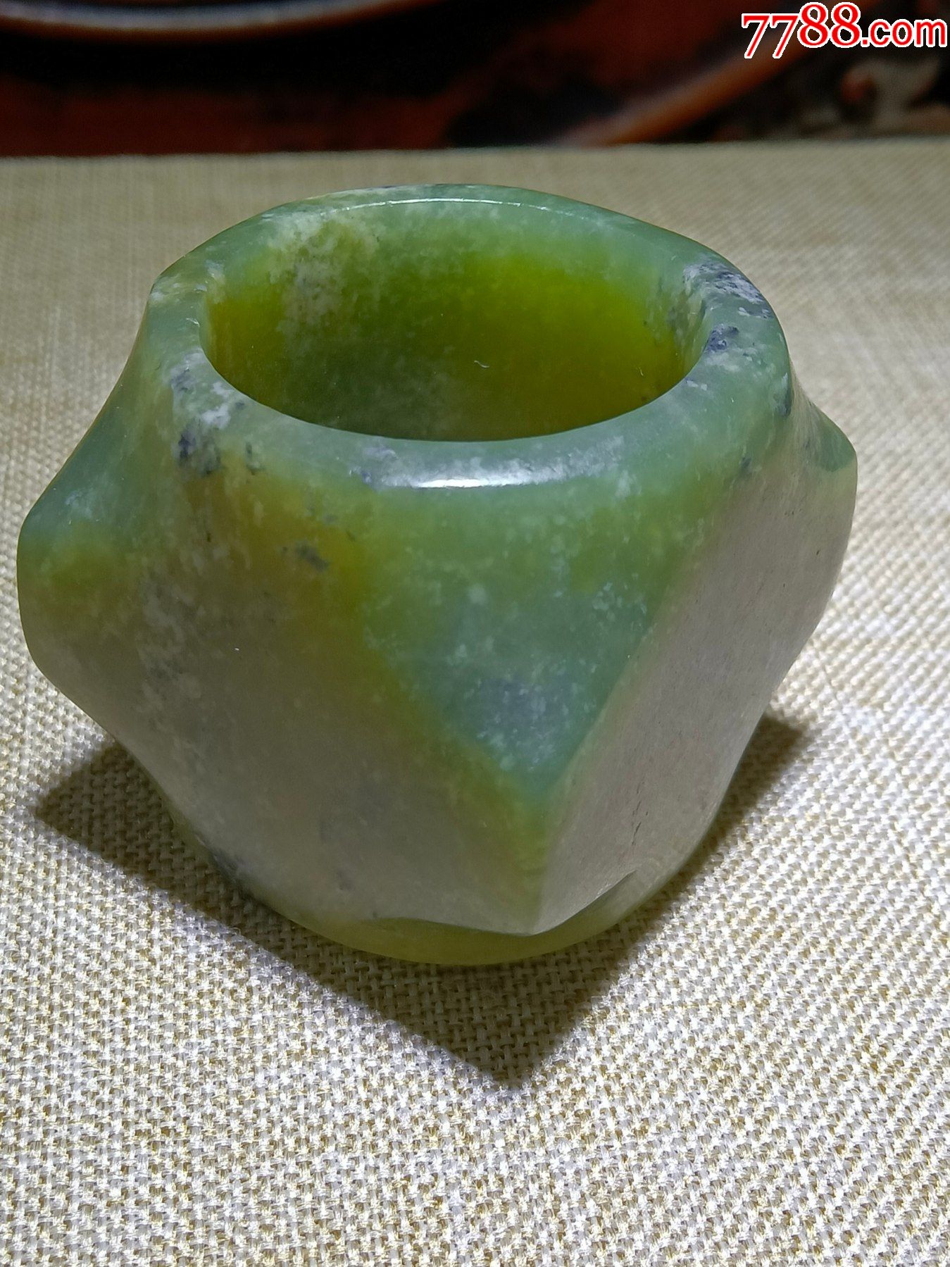 和田玉籽料玉琮