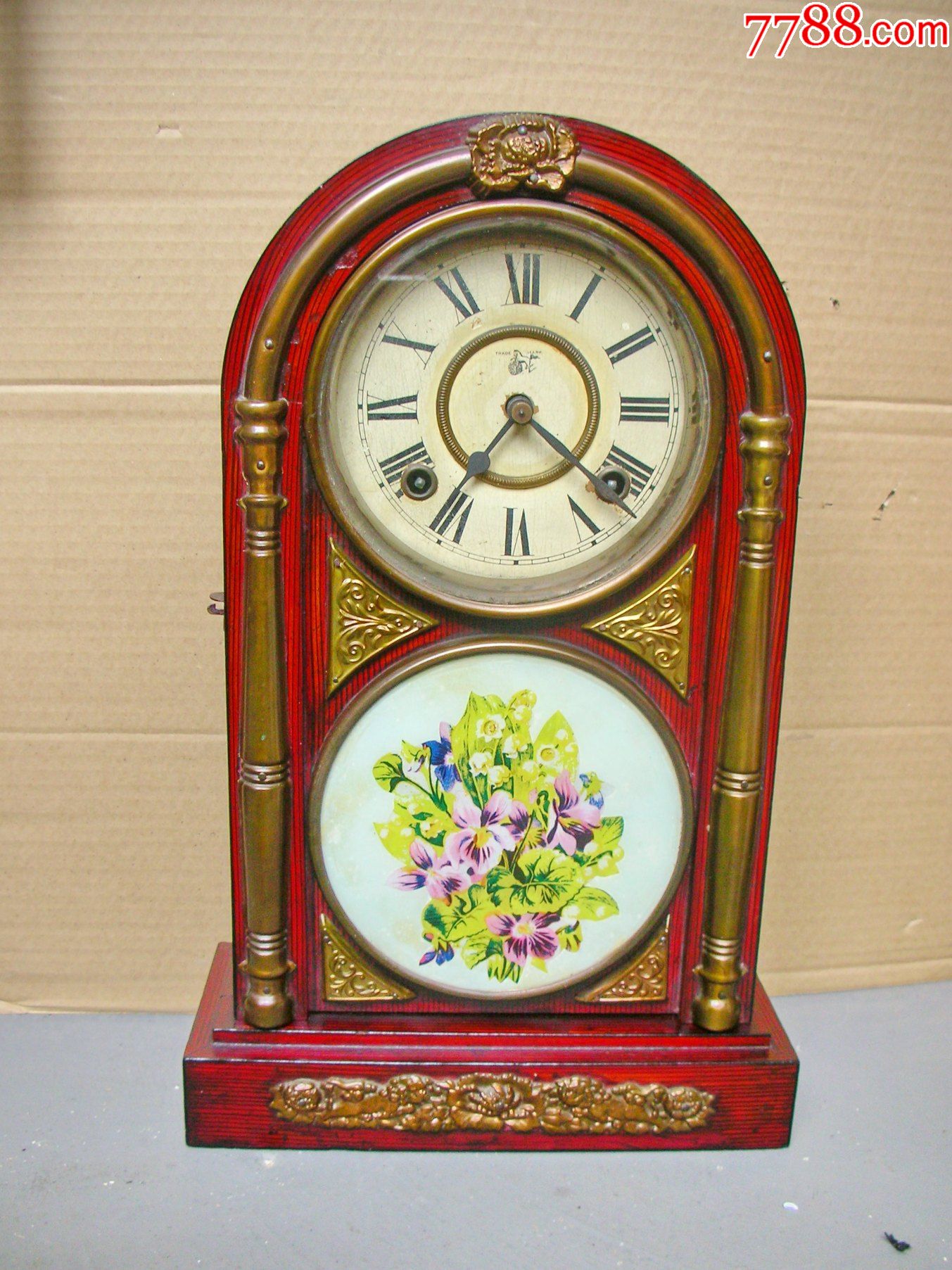 民国马球座钟皇帝陛下赏赐