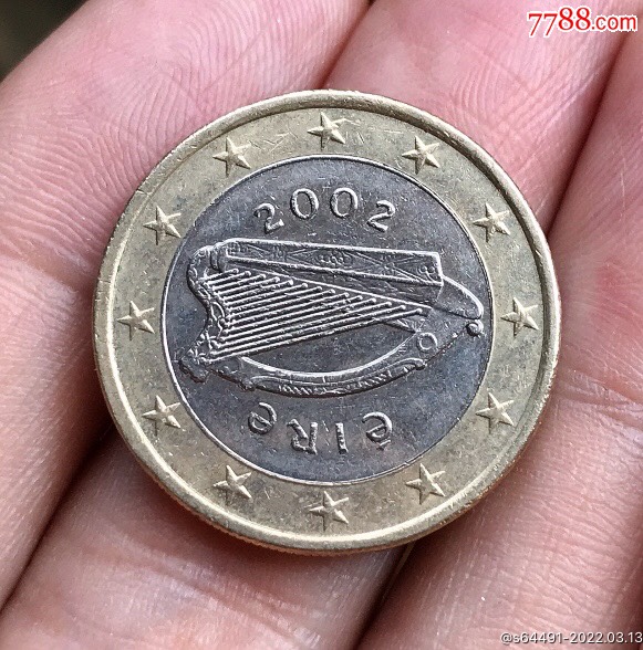 2002年爱尔兰1欧元