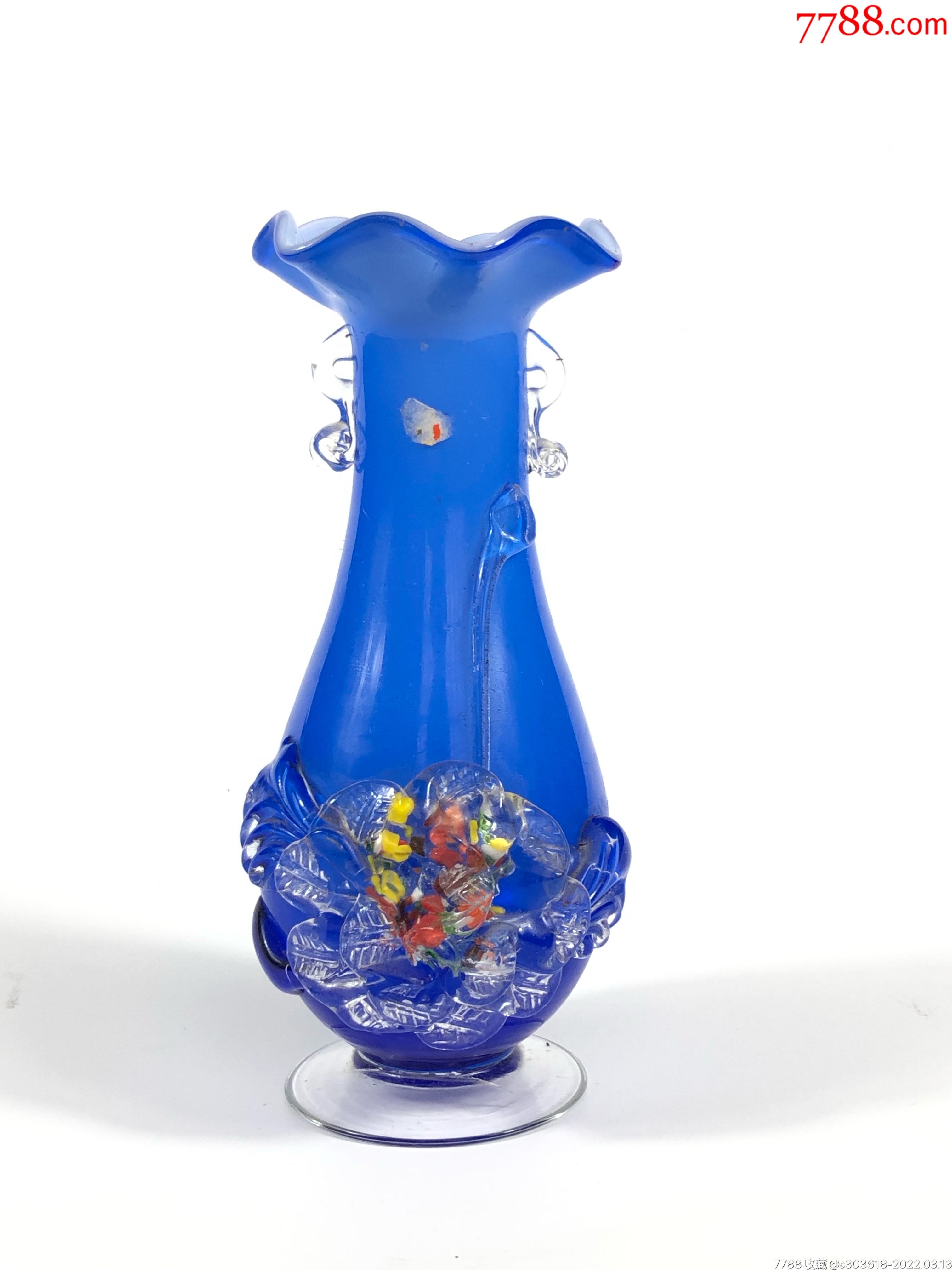 品名七十年代琉璃花瓶