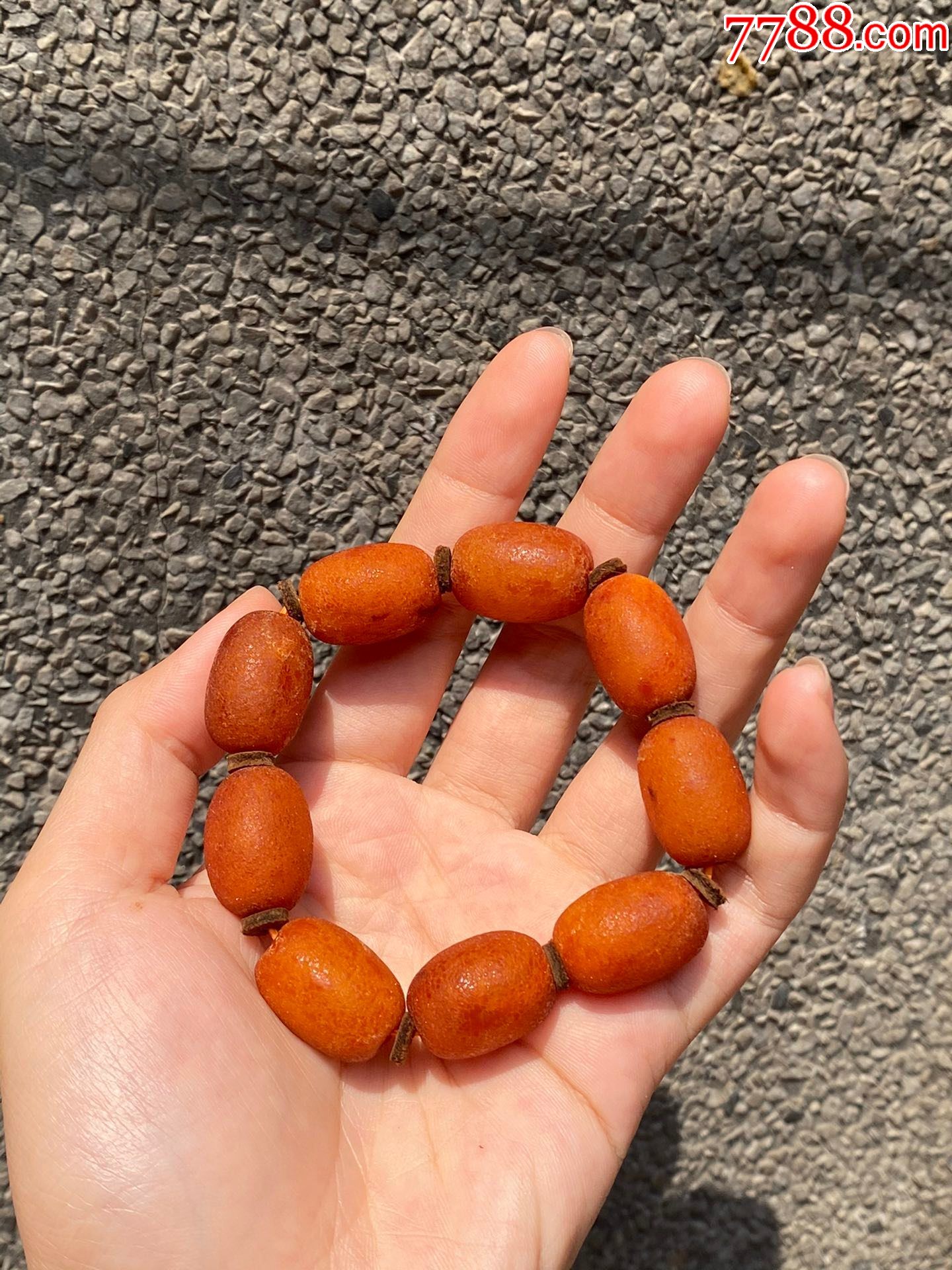 蜜蜡枣珠手串._价格2500元_第1张_7788收藏__收藏热线