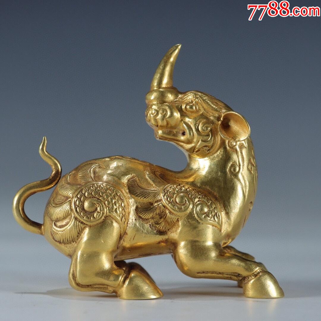 纯金瑞兽摆件