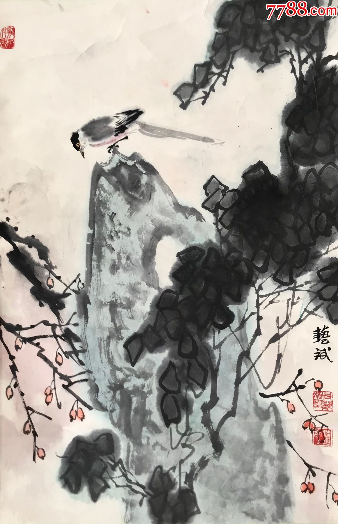 5×44cm高艺斌,现为中国画家协会理事,主要作品:仕女百图,山水百图和