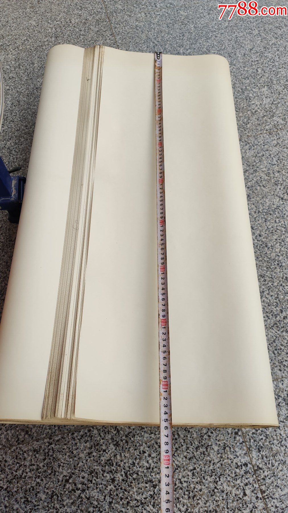文房用品老白纸一捆60张重18市斤纸长120厘米宽85厘米白纸比较厚可