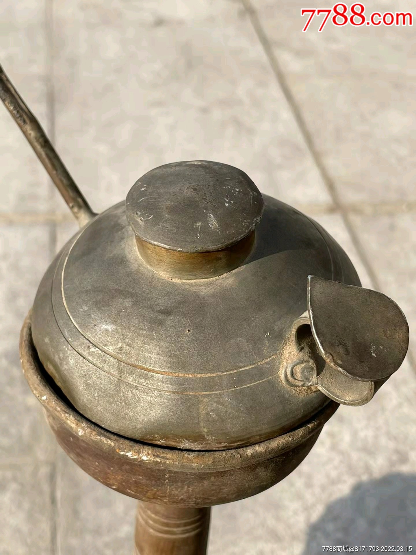 民国时期,老油灯一对-价格:1180元-se85930695-马灯/煤油灯-零售-7788