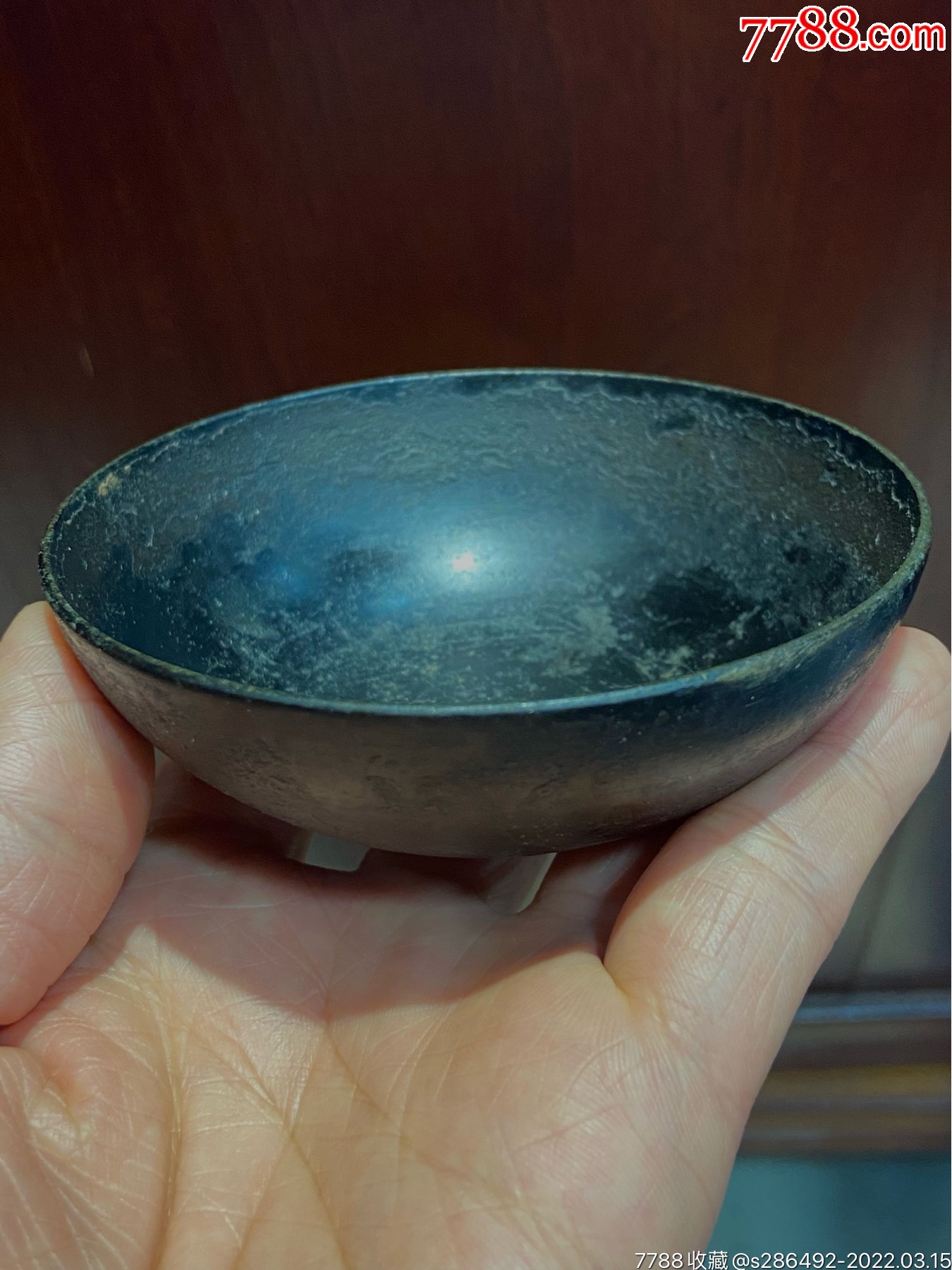 明代佛前净水碗